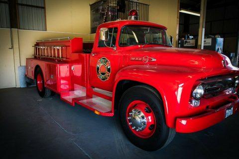 customized 1956 Ford F900 Big Job fire vintage for sale