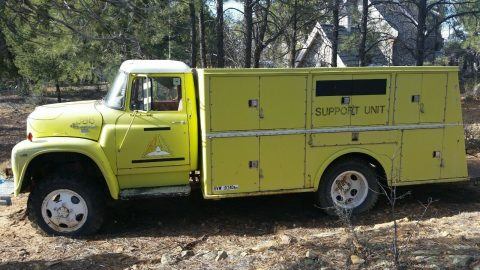 needs work 1964 International Fire Truck vintage for sale