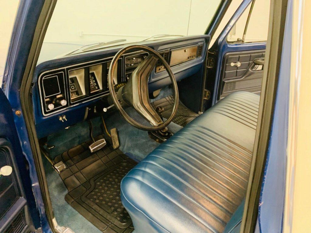 restored 1979 Ford F 150 Custom vintage