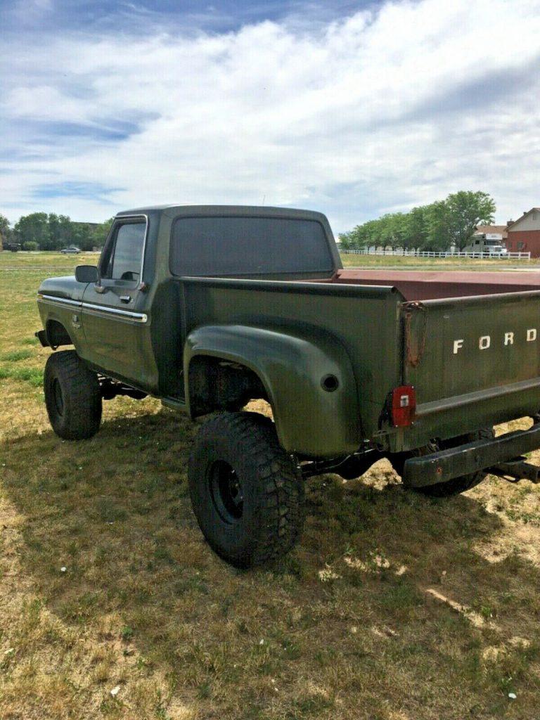 very solid 1976 Ford F 100 Ranger vintage