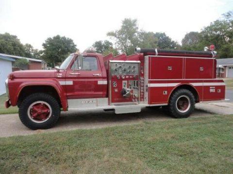 low miles 1979 Ford fire truck vintage for sale