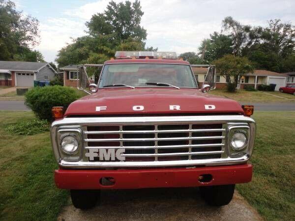 low miles 1979 Ford fire truck vintage