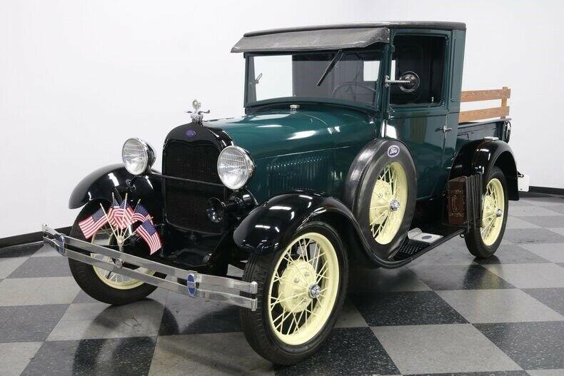 restored 1929 Ford Model A Pickup vintage