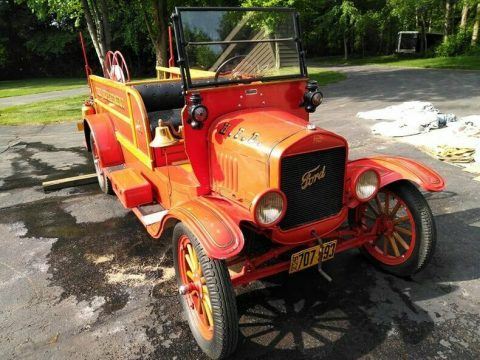 rare 1924 Ford Model T fire truck vintage for sale