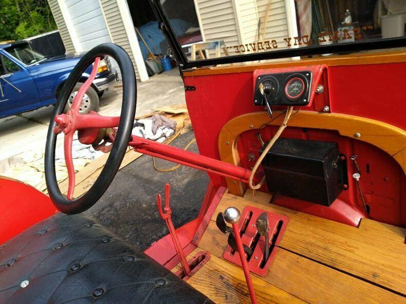 rare 1924 Ford Model T fire truck vintage