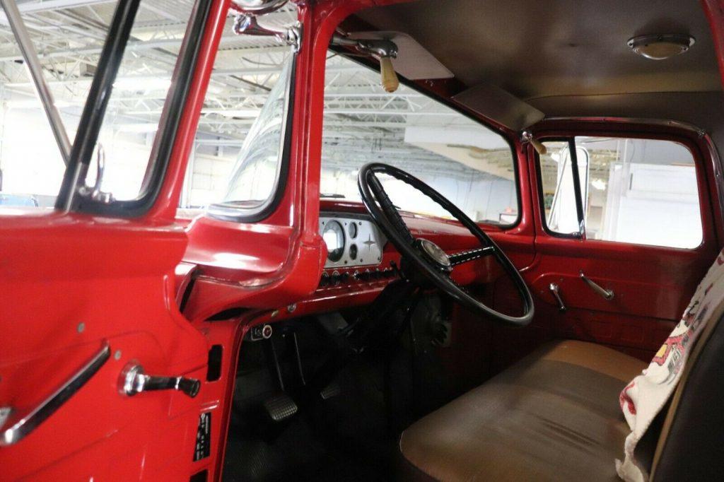 1957 Ford F800 Fire Truck Emergency Hale pump [low miles]