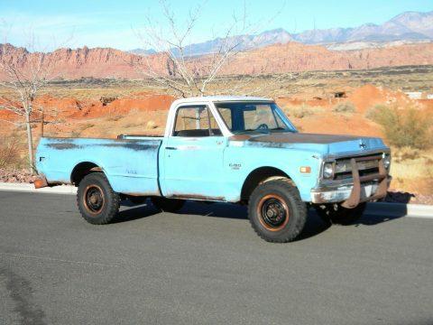 1969 Chevrolet C20 4X4 3/4 Ton Pickup Truck [barn find] for sale
