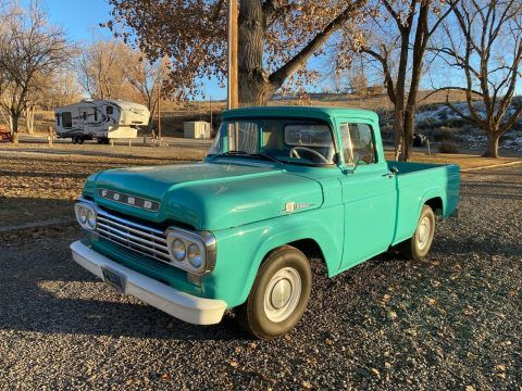 very nice 1959 Ford F 100 F100 StyleSide pickup vintage for sale
