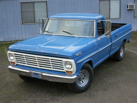 1967 Ford F-250 Custom Cab Camper Special vintage [beautiful shape] for sale