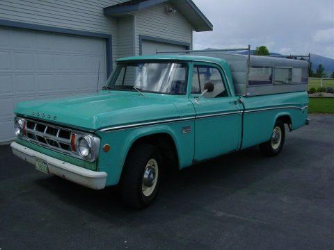 1969 Dodge Pickup Custom Cab vintage [survivor truck] for sale