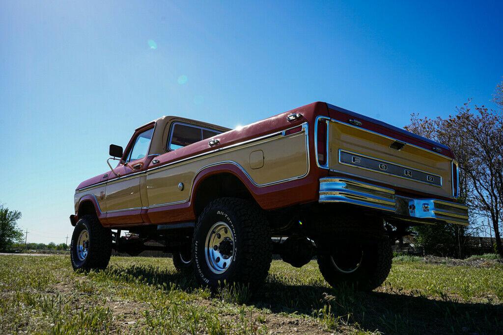 1977 Ford F-250 Ranger vintage truck [1 of only 56 Tu-Tone color]
