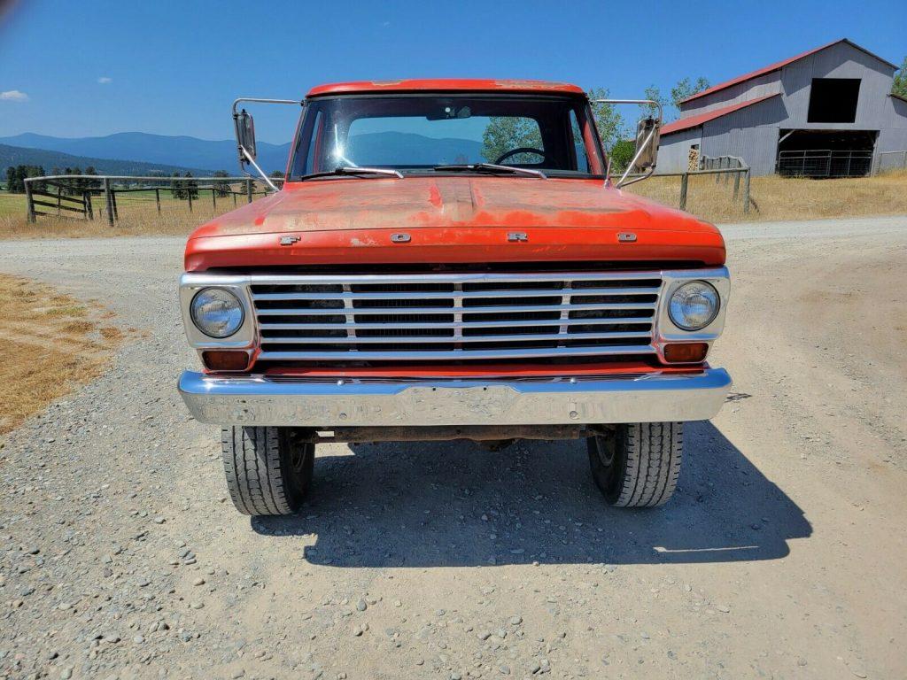 1969 Ford F-250 Highboy 4×4 Bumpside vintage truck [rare body style]
