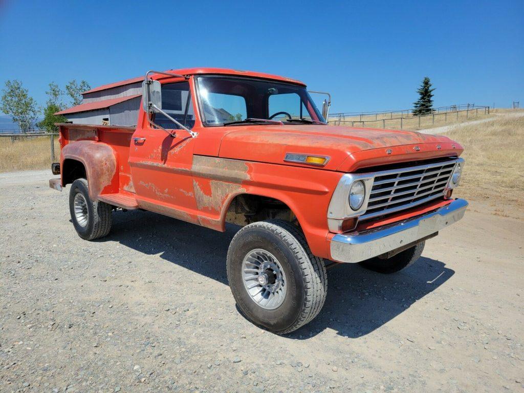 1969 Ford F-250 Highboy 4×4 Bumpside vintage truck [rare body style]