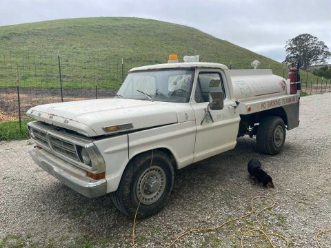 1972 Ford F100 Custom vintage [very unique Fuel Truck Tanker] for sale