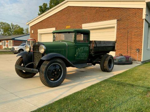 1930 Ford AA Dump Truck vintage [very original] for sale