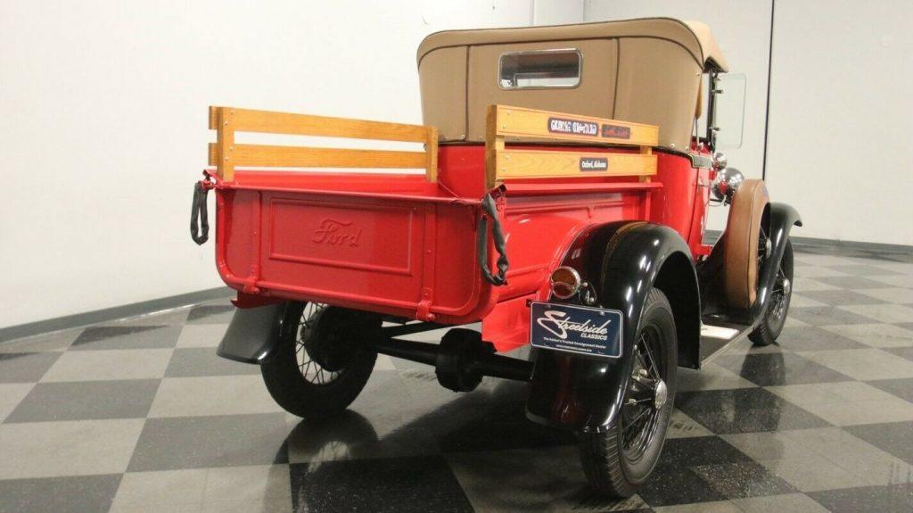 1931 Ford Model A Deluxe Roadster Pickup vintage [early days of hauling]