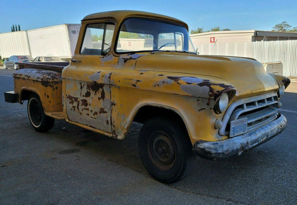 1957 Chevrolet Pickup vintage [barn find stock survivor]