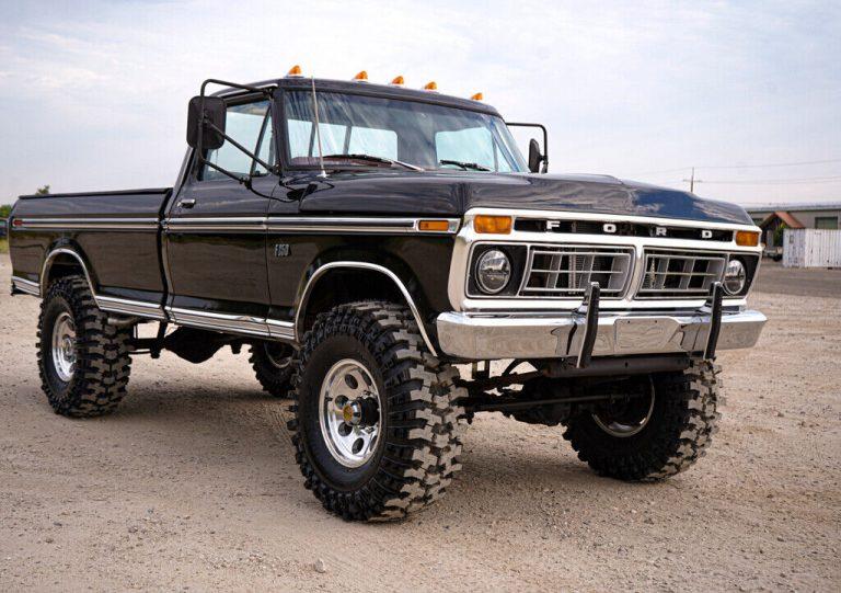 1976 Ford F-250 Ranger XLT 4×4 Vintage [rare Real Deal Highboy] For Sale