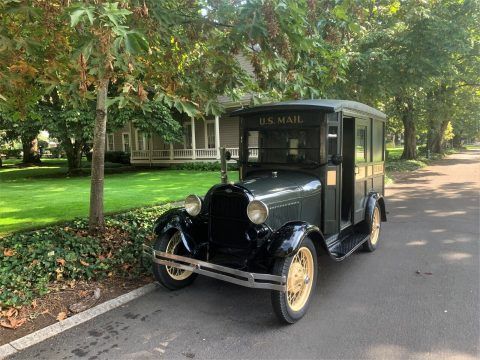 1929 Ford Model A mail truck vintage [straight out of museum] for sale