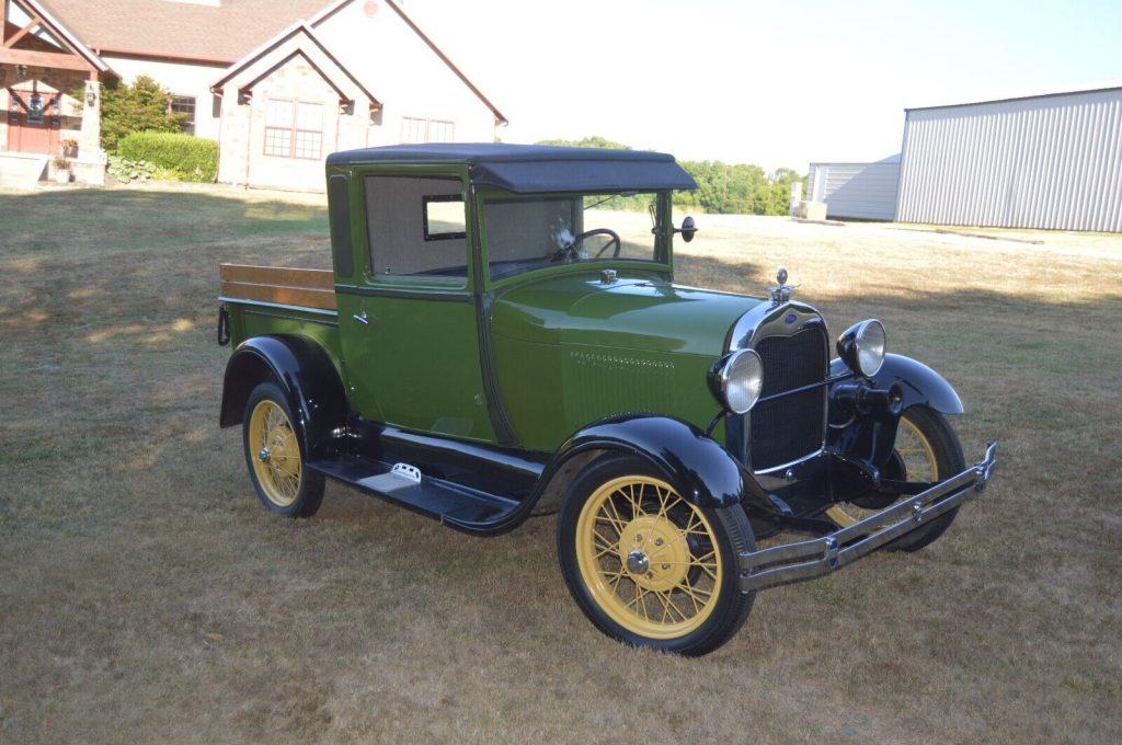1929 Ford Model A vintage truck [needs some fine tuning]
