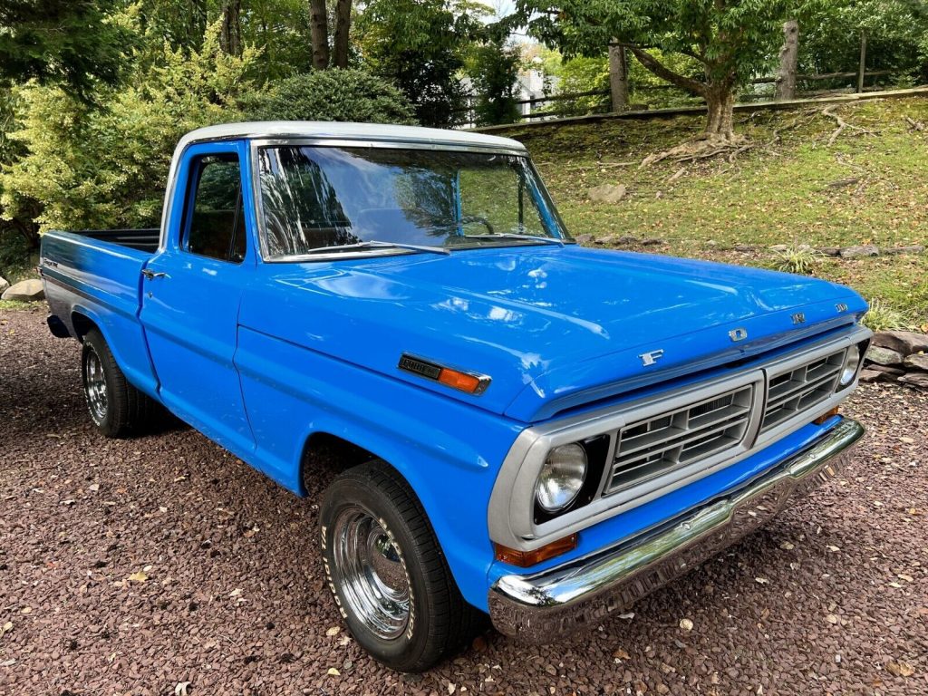 1972 Ford F-100 vintage truck [meticulously restored to original]